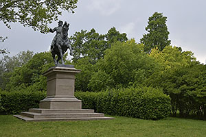 Bologna: Statua equestre di Vittorio Emanuele II, Giardini Margherita, 25.5.2024 Bologna