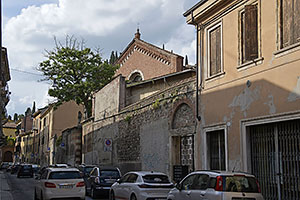 Verona: Ex chiesa di Santa Chiara, Via Santa Chiara, 19.5.2024 Verona