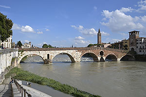 Verona: Ponte Pietra, 19.5.2024 Verona