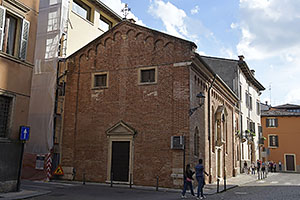 Verona: Chiesa di San Pietro in Archivolto, Via Pietà Vecchia, 19.5.2024 Verona