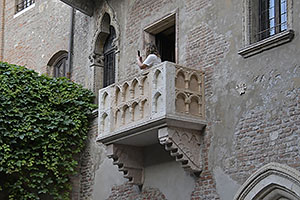 Verona: Casa di Giulietta, Balcone di Romeo & Giulietta, 19.5.2024 Verona