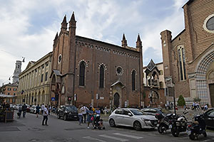 Verona: Piazza Sant'Anastasia, Ex chiesa di San Pietro Martire, 19.5.2024 Verona