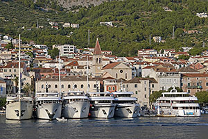 Makarska: prístav, 25.7.2024 Makarska