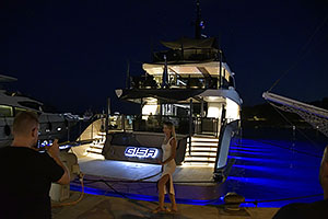 Makarska: jachta Gisa z roku 2023, 26.7.2024 Makarska