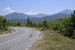 Albánsko: cesta SH5, 16.7.2024 Albansko