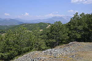 Albánsko: cesta SH5, 16.7.2024 Albansko