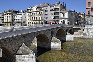 Sarajevo: Latinska ćuprija, 28.4.2024 Sarajevo