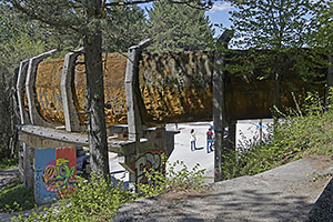 Sarajevo: bobová dráha, zimné olympijské hry 1984, 28.4.2024 Sarajevo