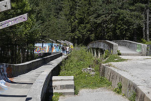 Sarajevo: bobová dráha, zimné olympijské hry 1984, 28.4.2024 Sarajevo