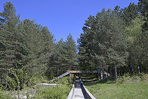 Sarajevo: bobová dráha, zimné olympijské hry 1984, 28.4.2024 Sarajevo