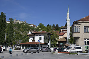 Sarajevo: Trg Prve Brigade Policije, 28.4.2024 Sarajevo