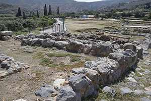Kato Zakros: minojský palác Kato Zakros, 29.4.2025 Kato Zakros